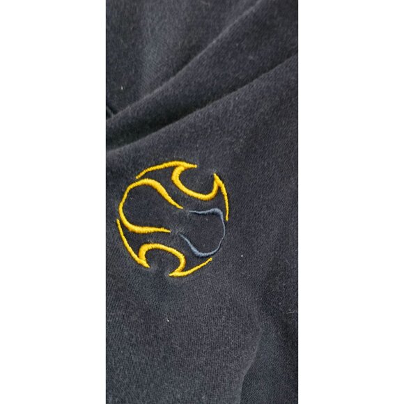 Adidas LA Galaxy Navy & Gold Hoodie Sweatshirt M MLS soccer football - Picture 4 of 8